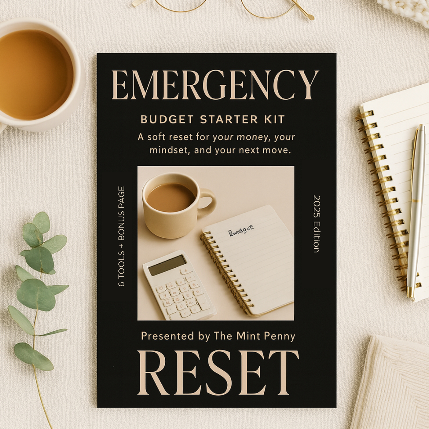Emergency Budget Starter Kit – Reset Your Finances with Ease (2025 Edition) Digital Download