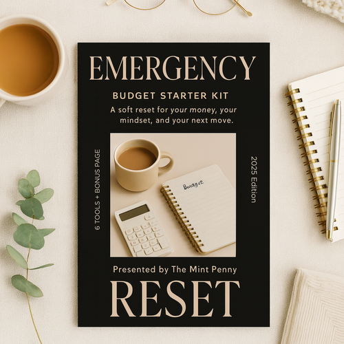 Emergency Budget Starter Kit – Reset Your Finances with Ease (2025 Edition) Digital Download