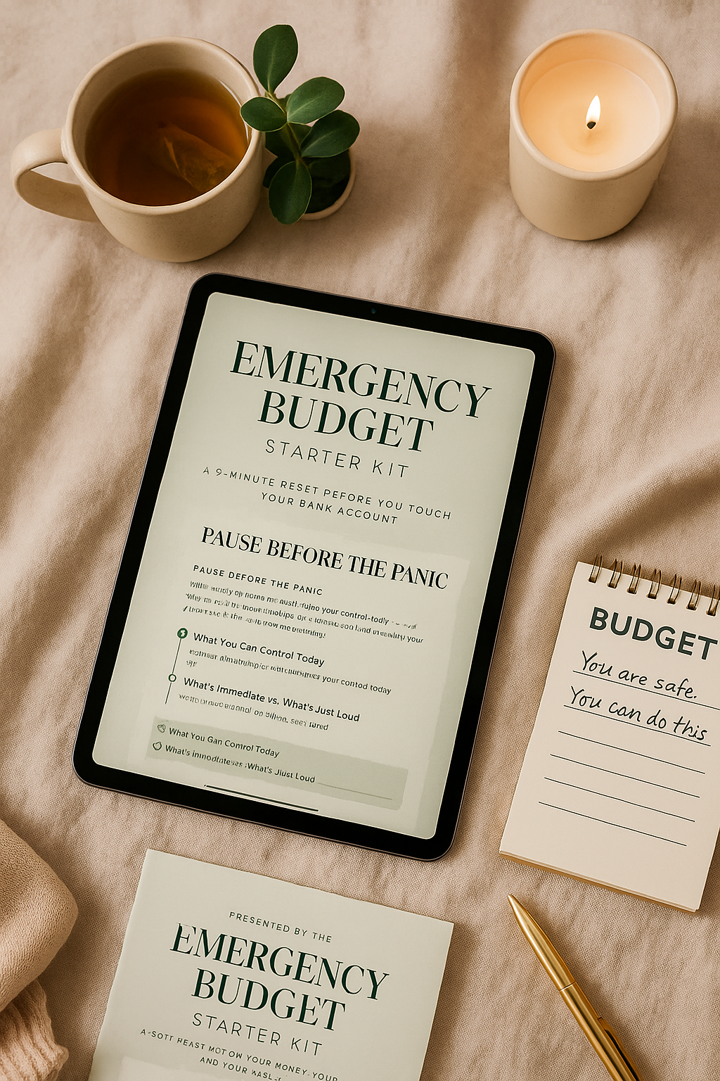 Emergency Budget Starter Kit – Reset Your Finances with Ease (2025 Edition) Digital Download
